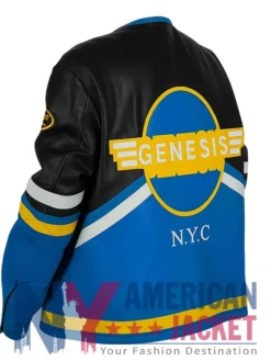 Motorcycle Blue Vanson Leather Jacket