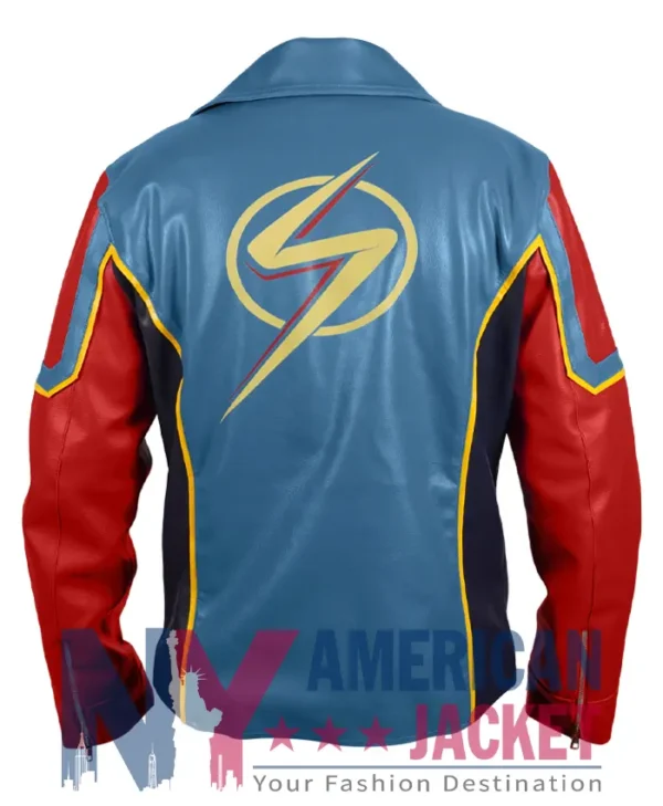 Ms. Marvel Kamala Khan Leather Jacket Costume