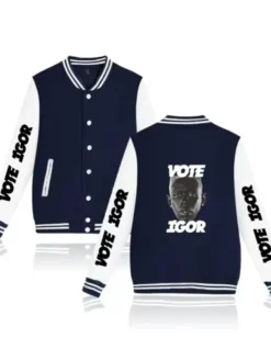 Multicolor Tyler The Creator Jacket Varsity