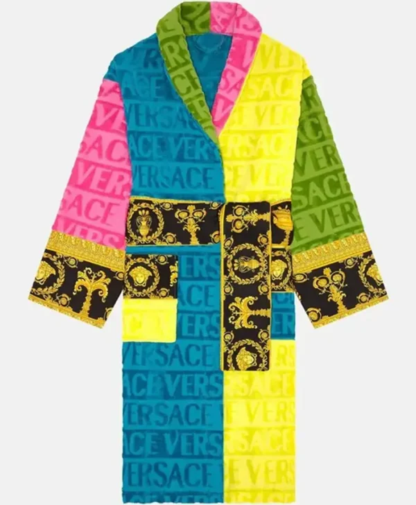 Multicolor Versace Robe