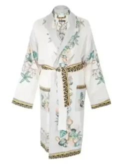 Multicolor Versace Silk Robe