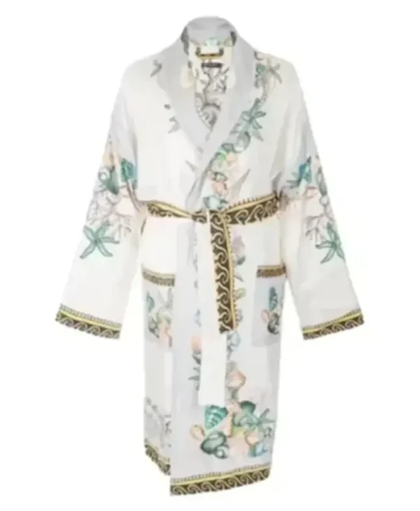Multicolor Versace Silk Robe