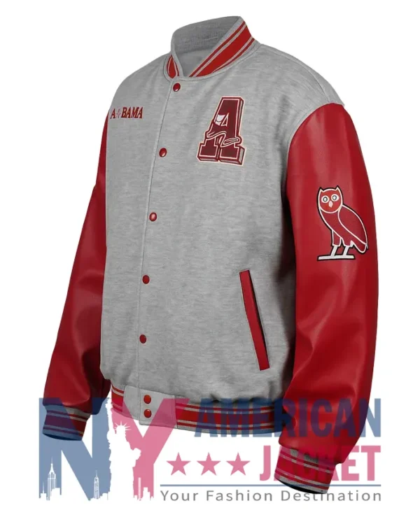 NCAA Alabama Crimson Tide OVO Letterman Jacket