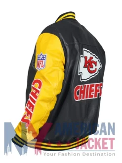 NFL Kansas City Leather Chiefs Jacket