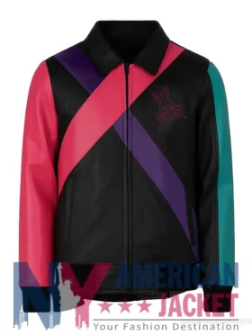 Neo Rebel Bunny Bomber Leather Jacket