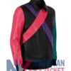 Neo Rebel Bunny Leather Bomber Jacket