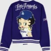 New Era x Bella Dona x Betty Boop Los Angeles Dodgers Varsity Bomber Jacket