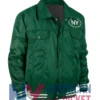 New York Jets Silver-Tab Varsity Trucker Jacket