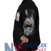 New York Yankees Black Letterman Varsity Jacket