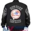 New York Yankees Black Varsity Letterman Jacket