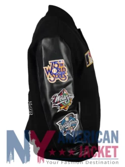 New York Yankees Varsity Black Letterman Jacket