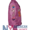 Nicolas Cage Pink Motorcycle Real Leather Jacket