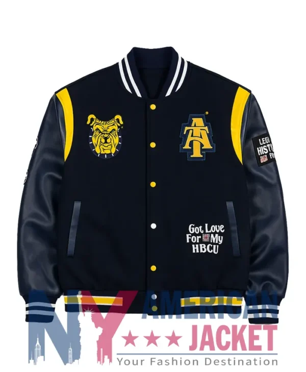 North Carolina A And T Motto 3.0 Aggie Varsity Jacket