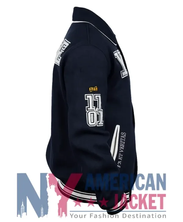 OVO Yale University Navy Varsity Jacket