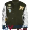 Oakland Athletics Animal Print Varsity Jacket