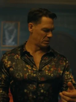 Peacemaker S02 Green John Cena Floral Shirt