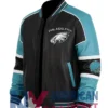 Philadelphia Eagles Bomber Leather Jacket