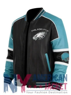 Philadelphia Eagles Bomber Leather Jacket