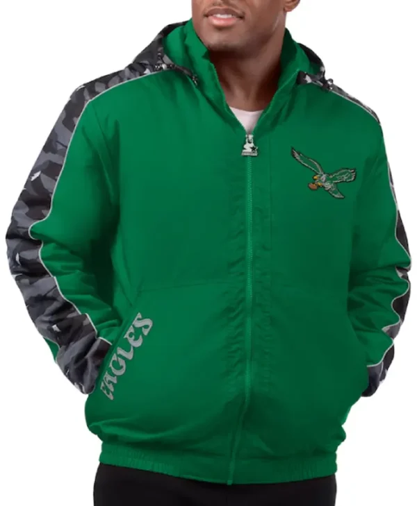 Philadelphia Eagles Starter Thursday Night Hooded Jacket