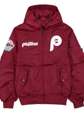 Philadelphia Phillies Historic L-2B Hooded Jacket