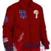 Philadelphia Phillies Varsity World Red Series Jacket