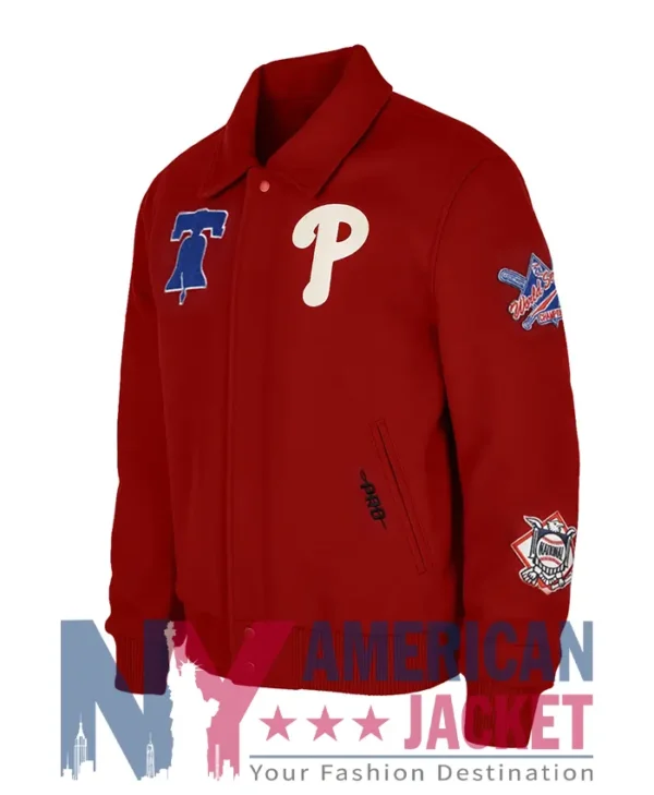 Philadelphia Phillies World Red Series Varsity Jacket