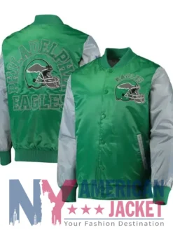 Philadelphia Varsity Eagles Satin Jacket