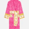 Pink Versace Robe
