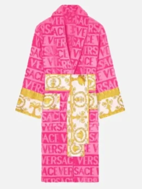 Pink Versace Robe