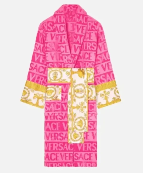 Pink Versace Robe