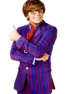 Pinstripe Austin Power Suit