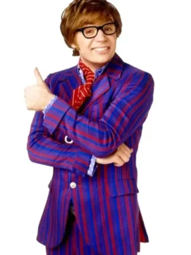 Pinstripe Austin Power Suit