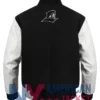 Providence 90s College Friars Black And White Varsity Jacket