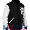 Providence College Friars 90s Varsity Black And White Jacket