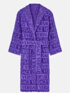Purple Versace Robe