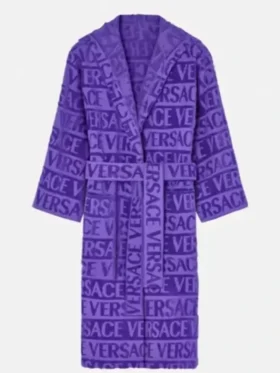 Purple Versace Robe