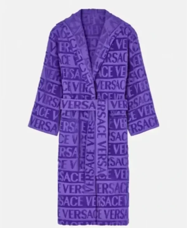 Purple Versace Robe
