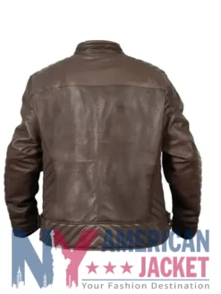 RST Virgil Roadster Air Ce Brown Leather Jacket