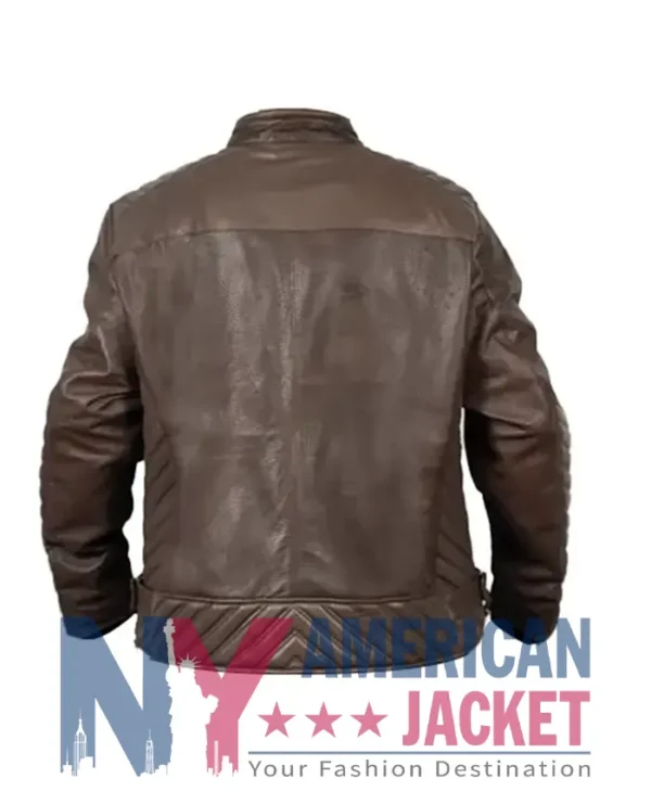 RST Virgil Roadster Air Ce Brown Leather Jacket