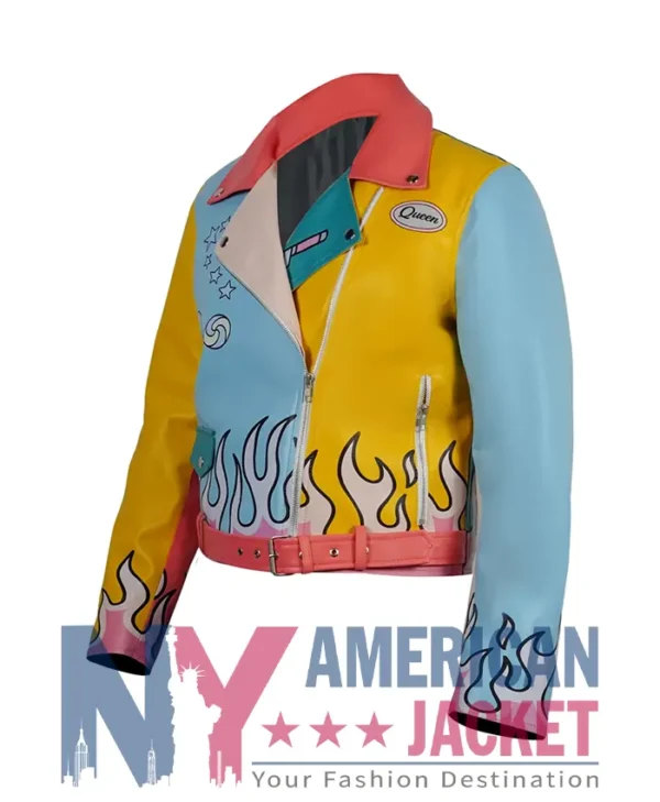 Ravens Home Sasha S04 Pastel Moto Jacket