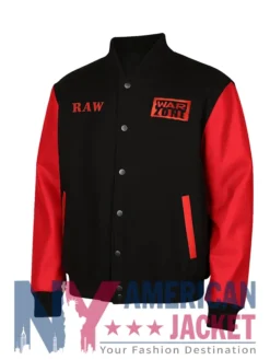 Raw is War Letterman Varsity Jacket