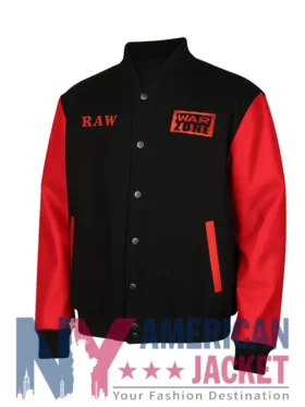 Raw is War Letterman Varsity Jacket