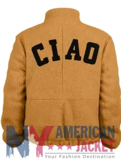 Real Housewives of New Jersey Rachel Fuda Sherpa Zip Sweater