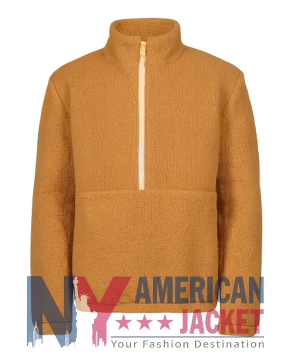 Real Housewives of New Jersey Sherpa Rachel Fuda Zip Sweater