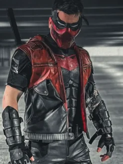 Red-Hood-Leather-Vest