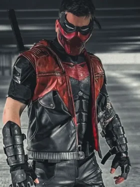 Red-Hood-Leather-Vest