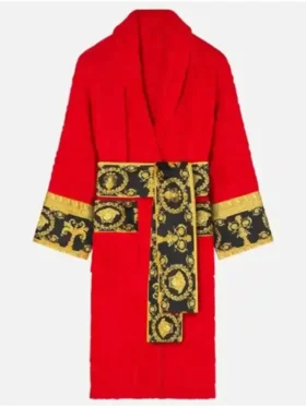 Red Versace Robe