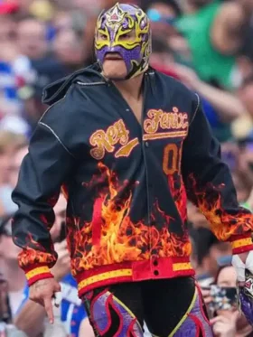Rey Fenix WWE SummerSlam 2025 Hooded Jacket