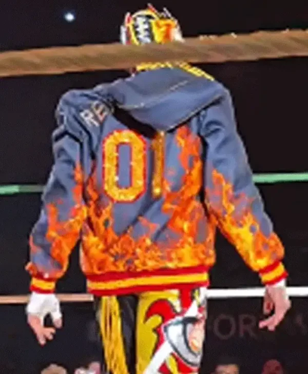 Rey Fenix WWE SummerSlam Hooded 2025 Jacket