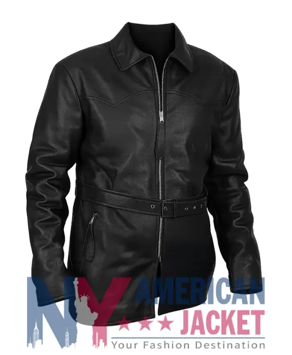 SAS Rogue Heroes S02 Leather Black Jacket